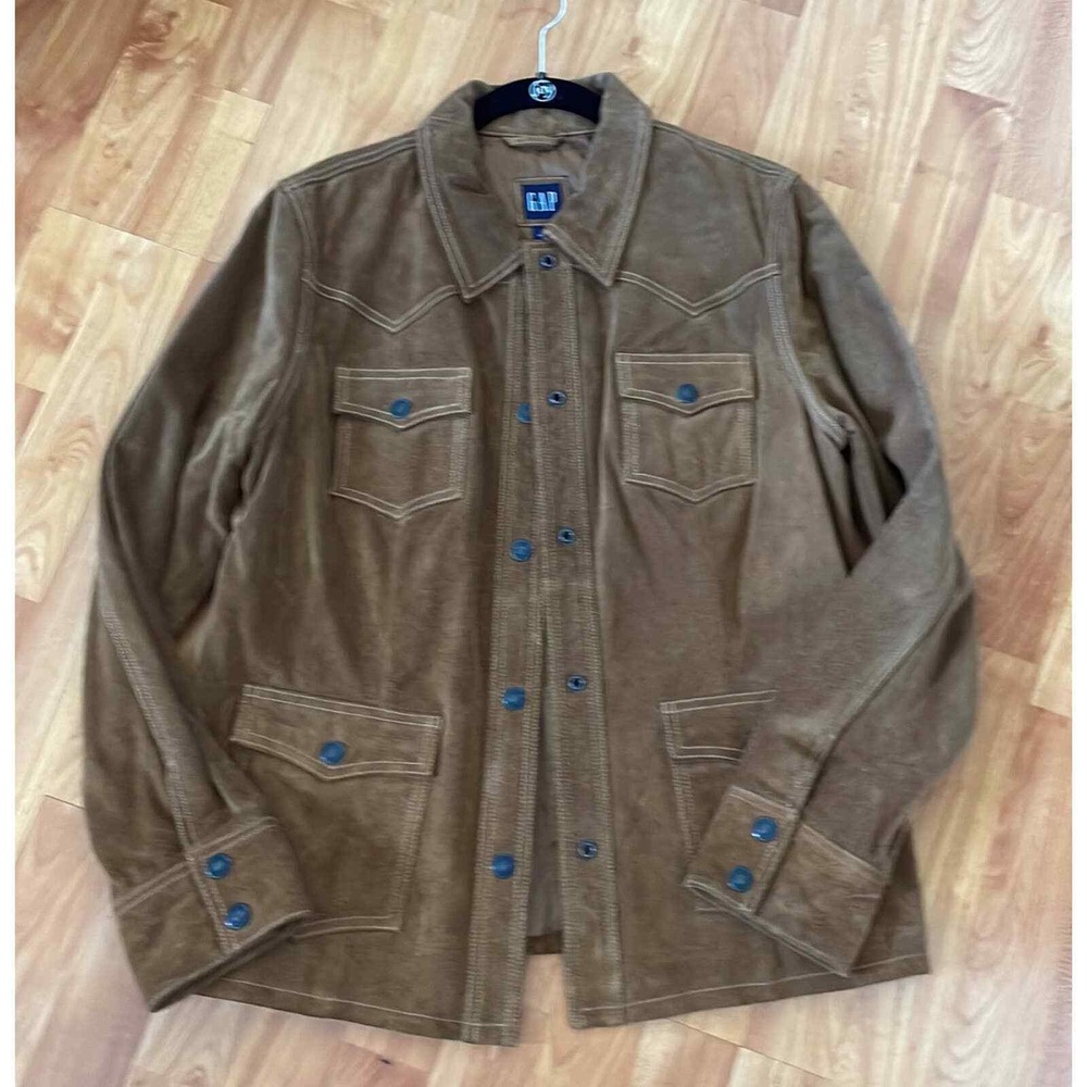 Vintage Gap 100% Leather Jacket‎